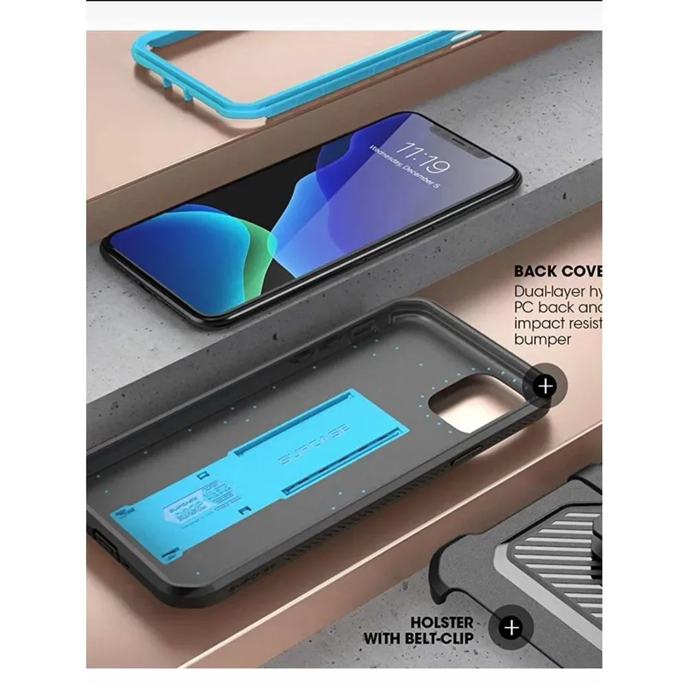iPhone 11 6.1 inch Unicorn Beetle Pro Rugged Case-Blue